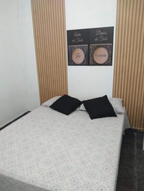 Quarto casal com ar condicionado